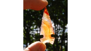 Brazillian Agate Side Notched Point (SOLD)